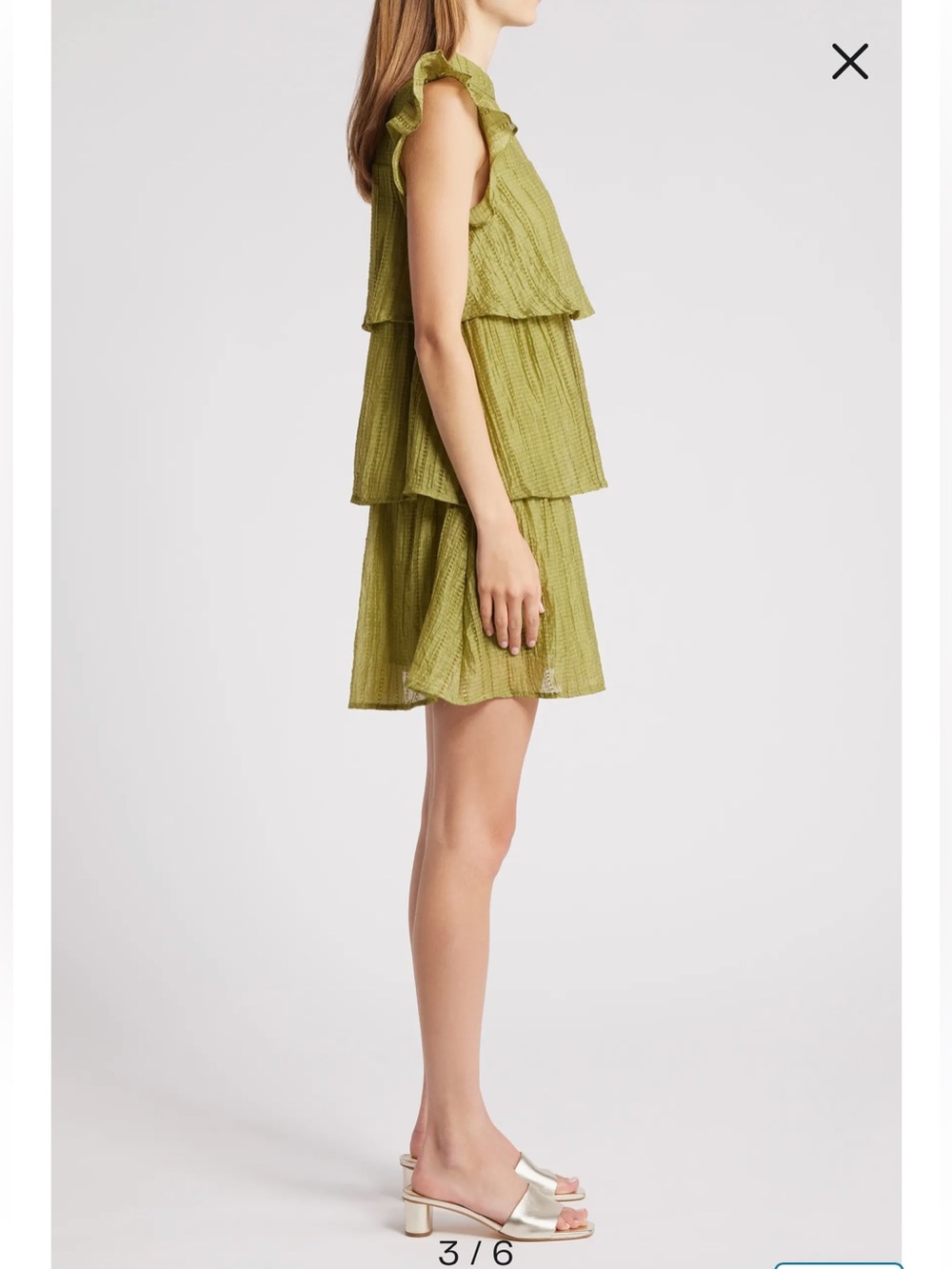 Mila Mae Ruffle Texture Mini-dress - Picture 8 of 10